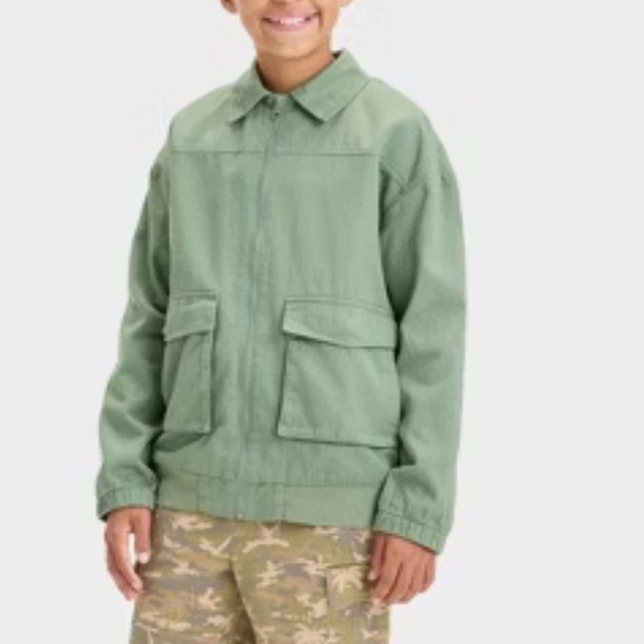 Art Class  - Boys Cargo Jacket Boys' Utility
Jacket Size S (6/7) - Picture 1 of 11